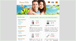 Desktop Screenshot of durapills.com